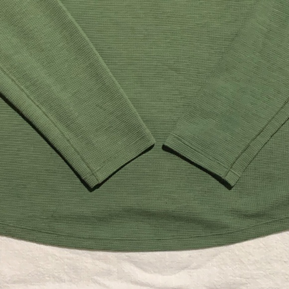 Lululemon Shift Stitch Crew - Heathered Green Twill - Picture 1 of 5